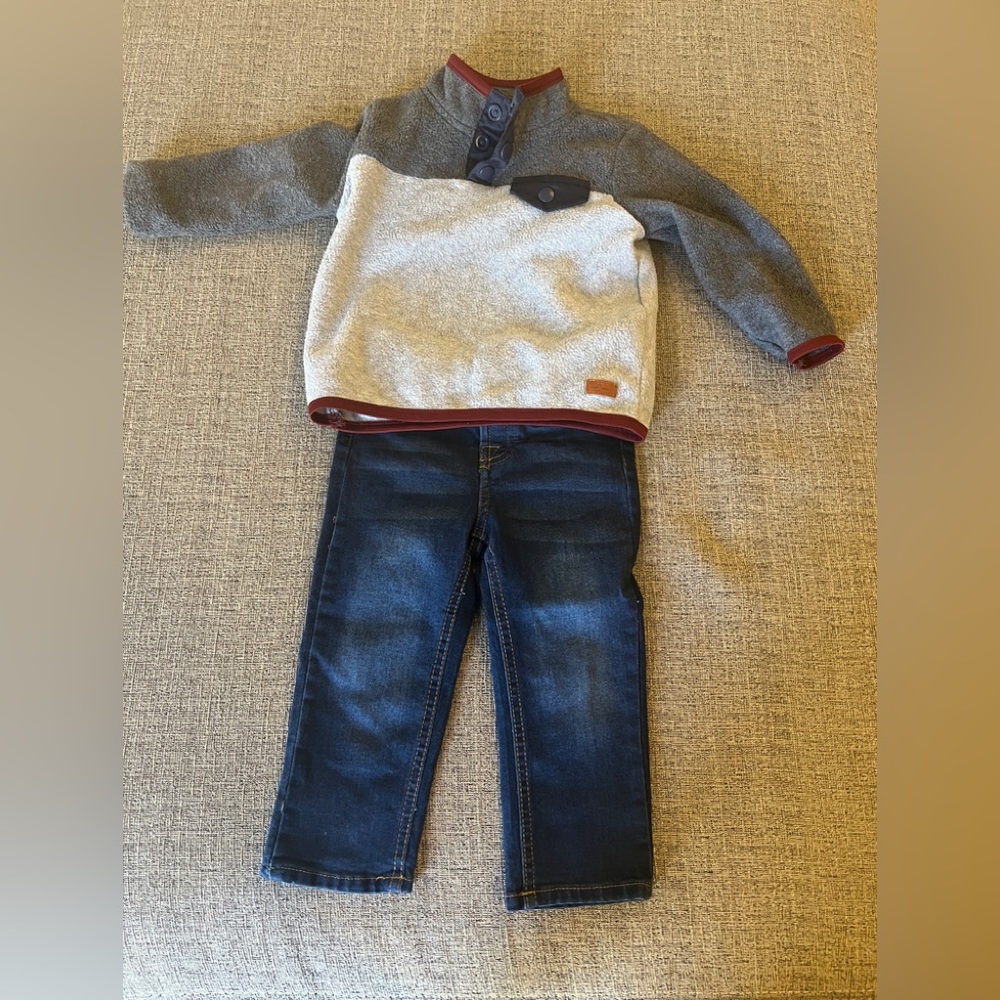 7 for all mankind little boys outfit size 18 months